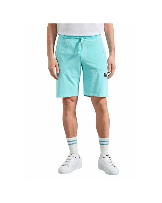 Paul & Shark Sea Water Garment Dyed Bermuda Shorts