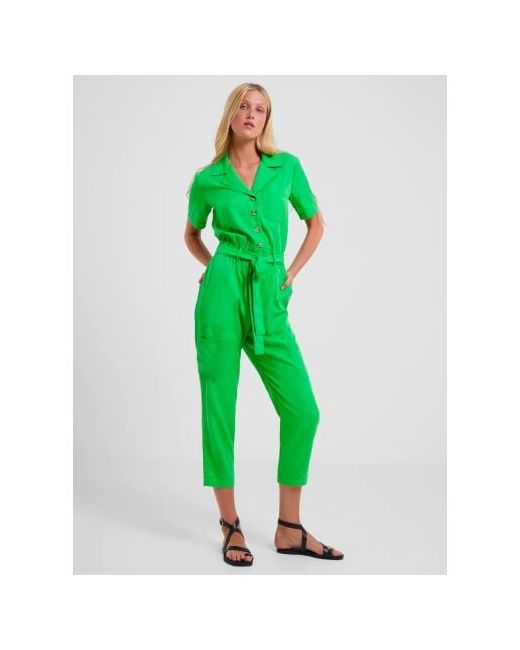 French Connection Poise Elkie Twill Boiler Suit Jumpsuit