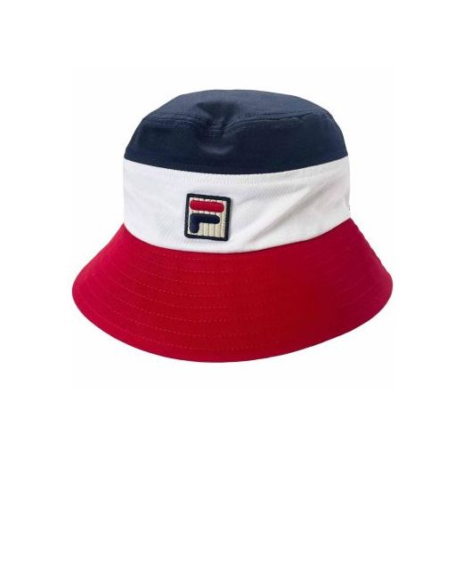 Fila White Navy Marco Bucket Hat