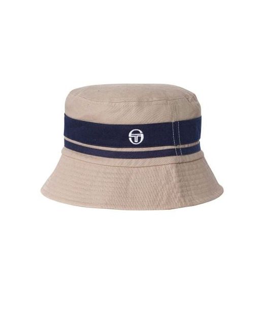 Sergio Tacchini Humus Maritime Blue Newsford Bucket Hat