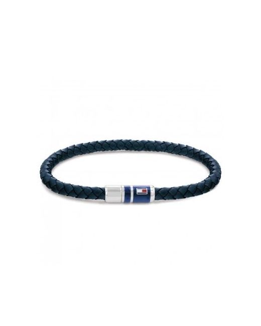 Tommy Hilfiger Leather Logo Bracelet