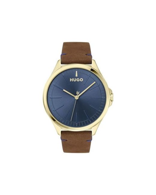 Hugo Boss Leather SMASH Watch