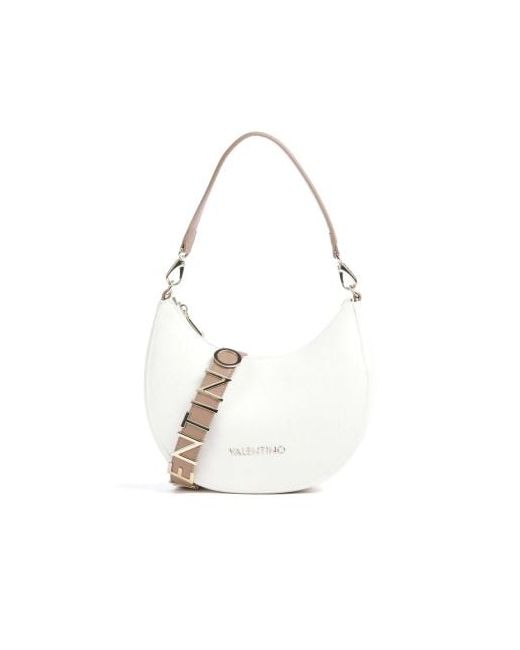 Valentino White Leather Alexia Hobo Bag