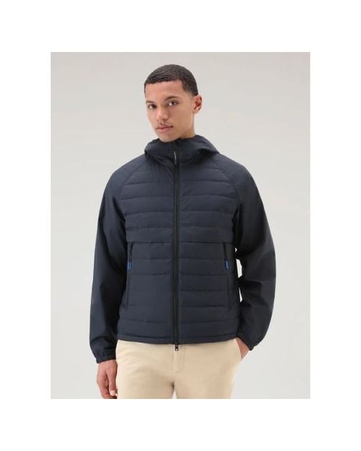 Woolrich Melton Crinkle Hybrid Jacket