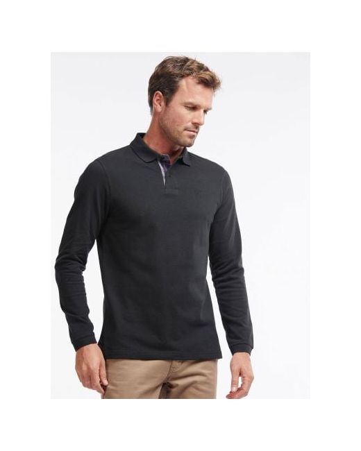 Barbour Long Sleeve Sports Polo Shirt