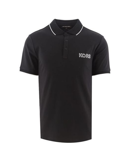 Michael Kors Chest Logo Tipped Polo Shirt