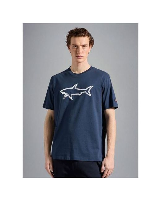 Paul & Shark Knitted Cotton T-Shirt