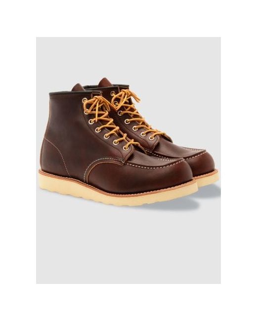 Red Wing Briar Oil Moc Toe Boot