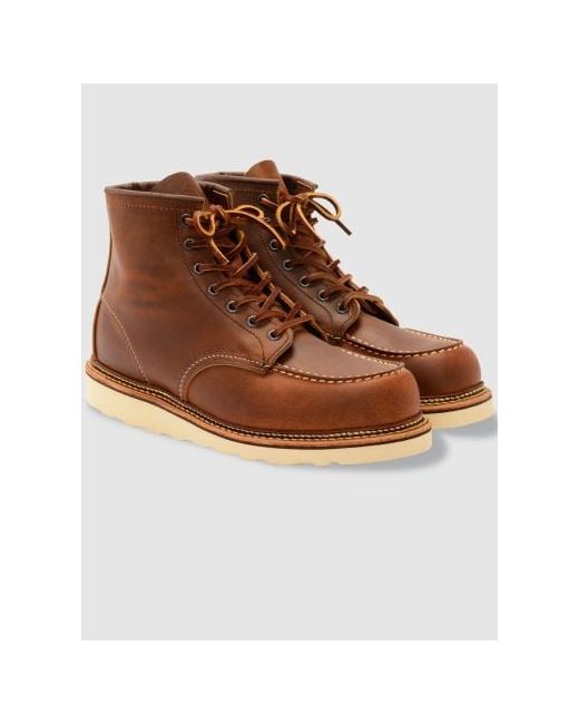 Red Wing Copper Classic Moc Toe Boot