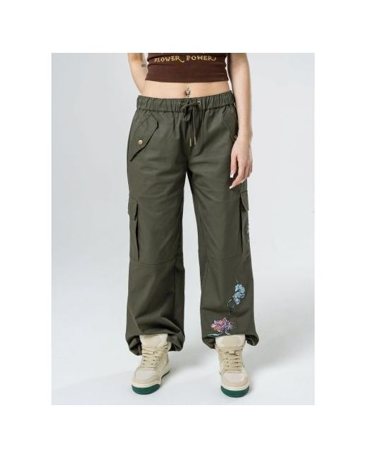 Ed Hardy Dusty Olive Mystic Panther Cargo Pant