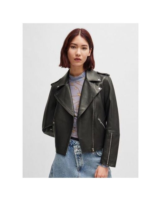 Hugo Boss Lujana Leather Jacket