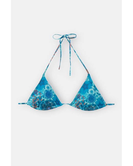 Desigual Triangle bikini top