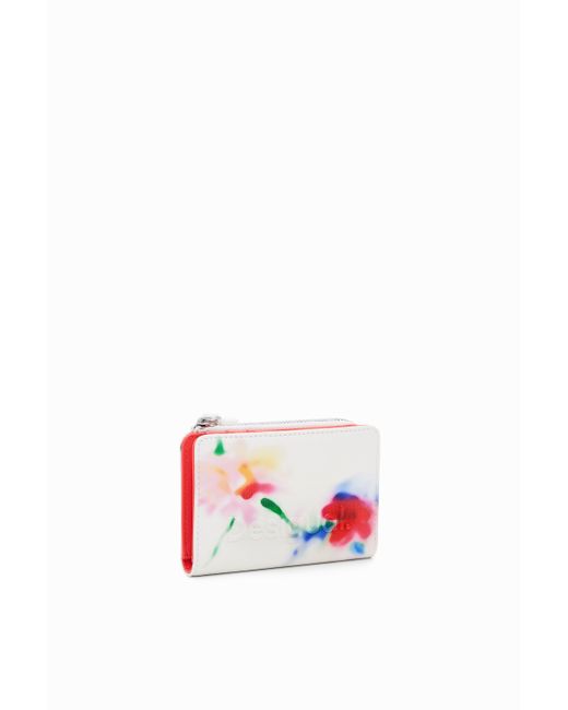 Desigual S watercolour floral wallet