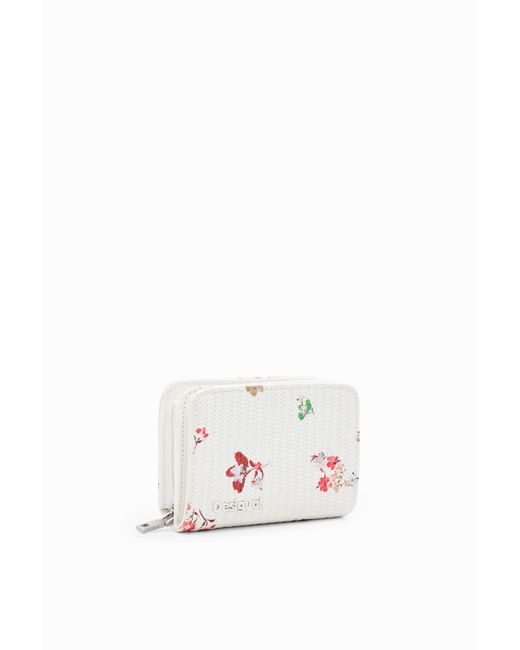 Desigual S textured floral wallet