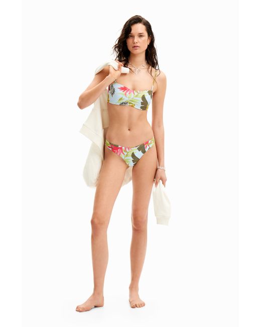 Desigual Tropical bikini bottoms