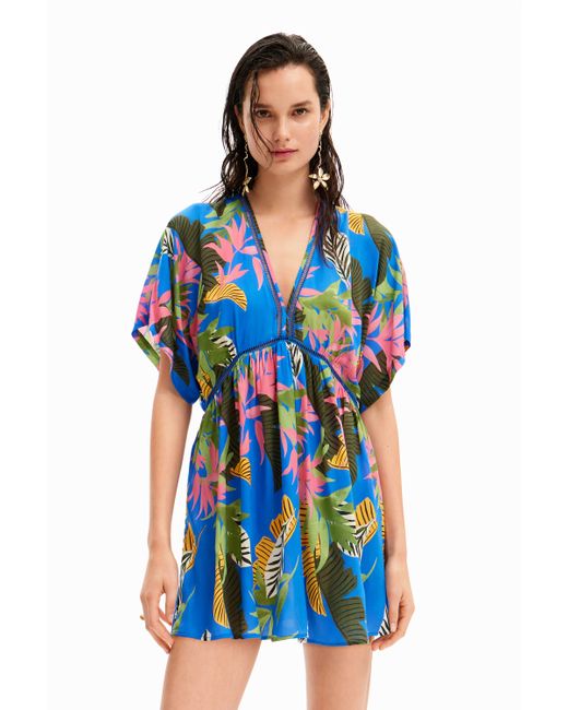 Desigual Tropical tunic dress