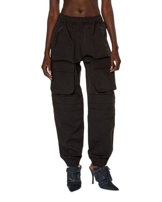 Diesel Cargo pants in nylon twill Pantaloni To Be Defined