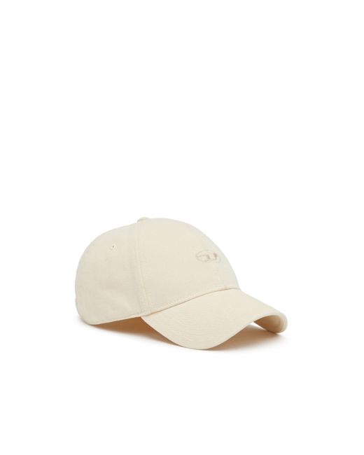 Diesel Baseball cap in washed cotton twill Cappelli