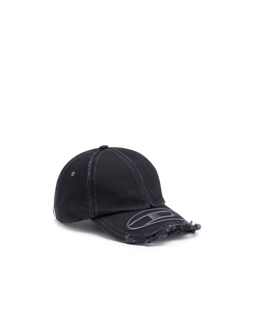 Diesel Baseball cap with embroidered peak Cappelli