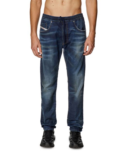 Diesel Tapered Krooley Jogg Jeans Man To Be Defined