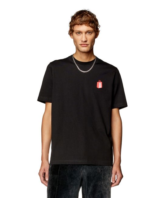 Diesel T-shirt with bag print T-Shirts Man To Be Defined