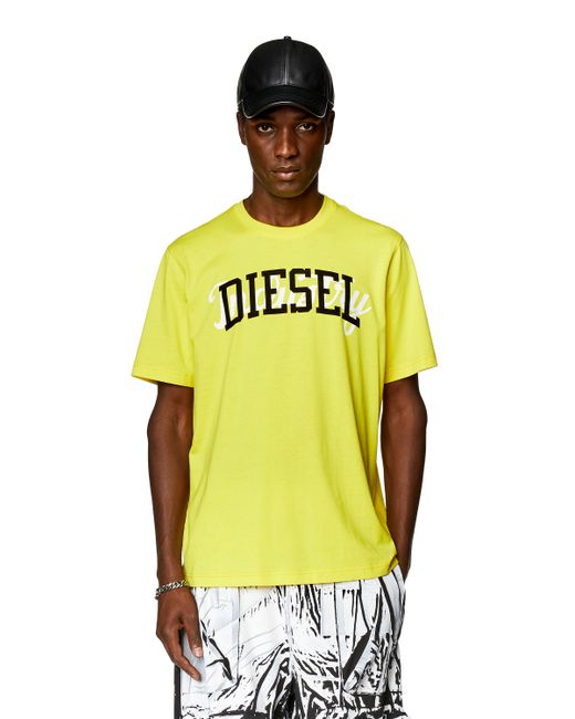 Diesel T-shirt with contrasting prints T-Shirts Man