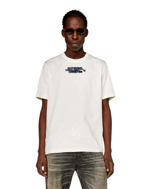 Diesel T-shirt with blurry Industry print T-Shirts Man