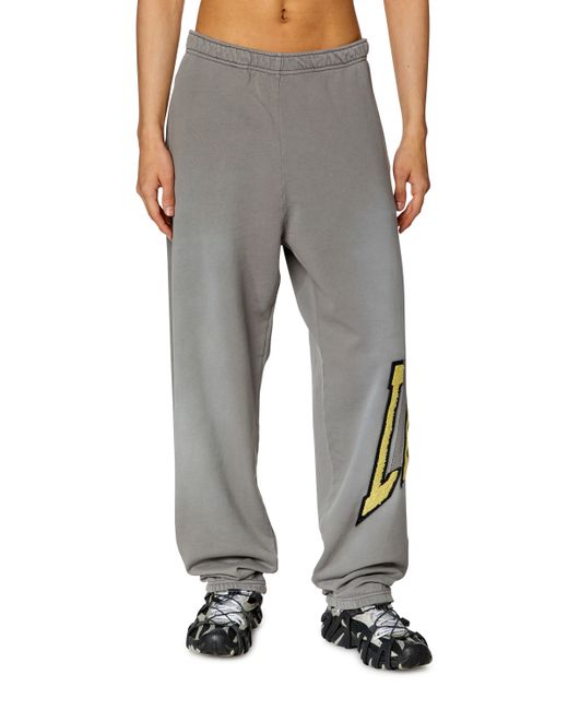 Diesel College track pants with LIES patches Pants Man To Be Defined