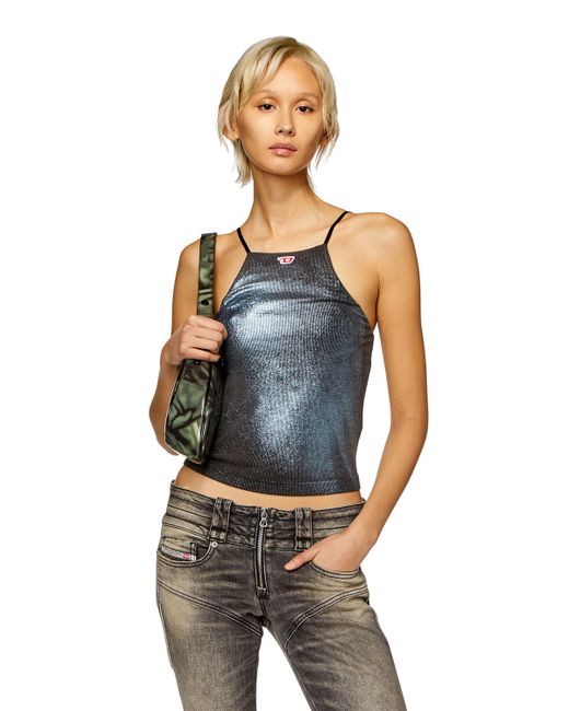Diesel Faded metallic camisole T-Shirts To Be Defined