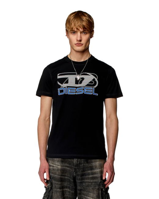 Diesel T-shirt with Oval D 78 print T-Shirts Man