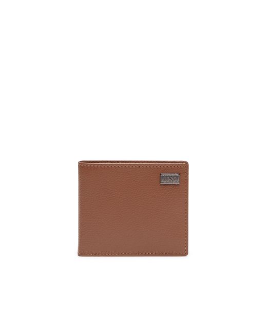 Diesel Bi-fold wallet grainy leather Small Wallets Man