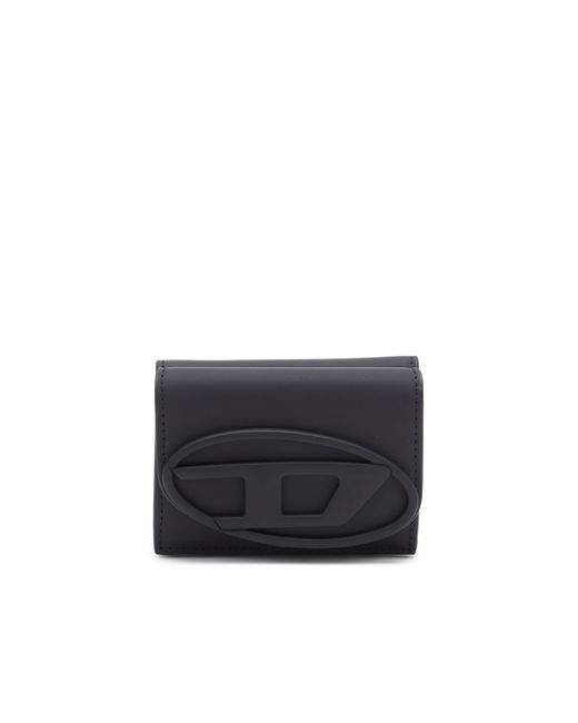 Diesel Tri-fold wallet matte leather Small Wallets