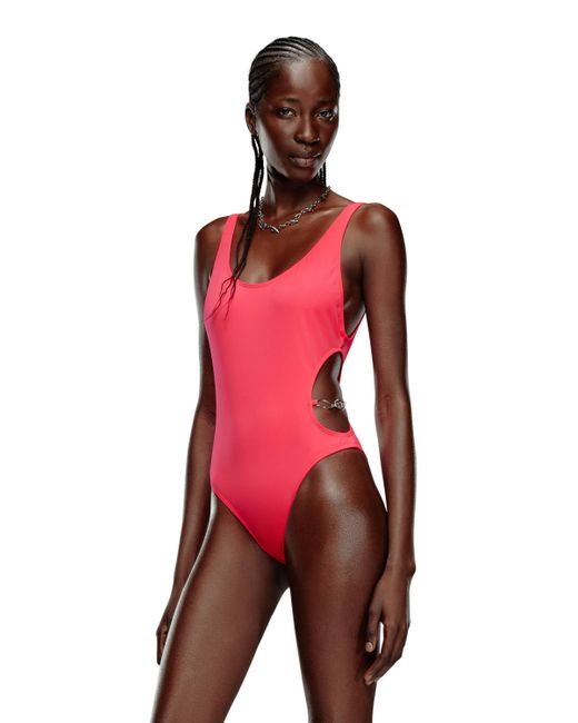 Diesel Swimsuit with Oval D chain Swimsuits To Be Defined