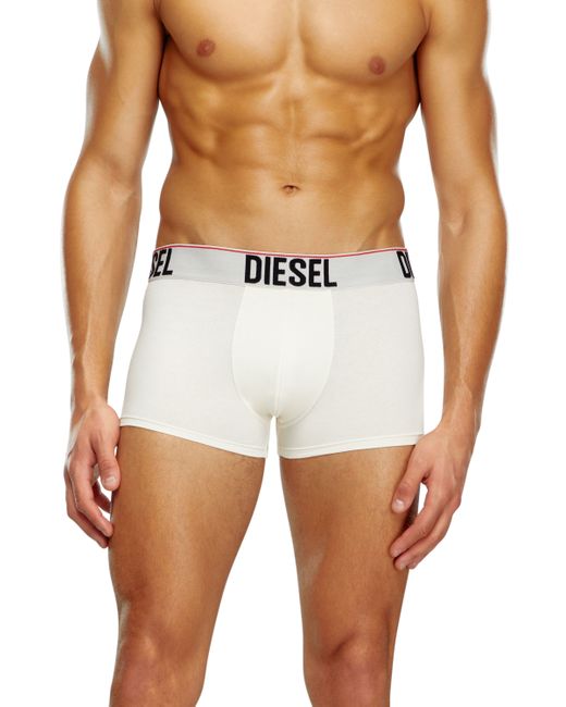 Diesel Three-pack boxer briefs with tonal waist Trunks Man