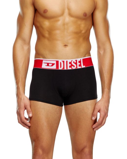 Diesel Three-pack boxer briefs with logo Trunks Man