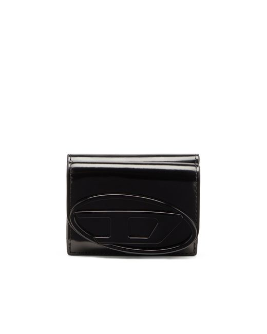 Diesel Tri-fold wallet mirrored leather Small Wallets