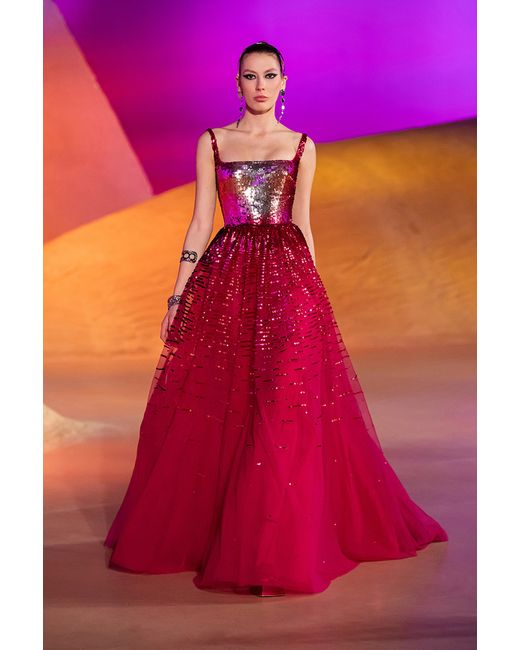 Georges Hobeika Anemone Ball Gown
