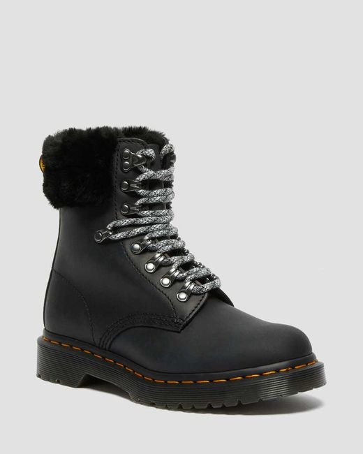 Dr. Martens 1460 Serena Collar Boots in