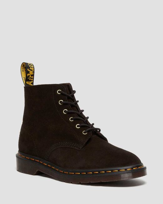 Dr. Martens 101 Ben Repello Suede Ankle Boots in