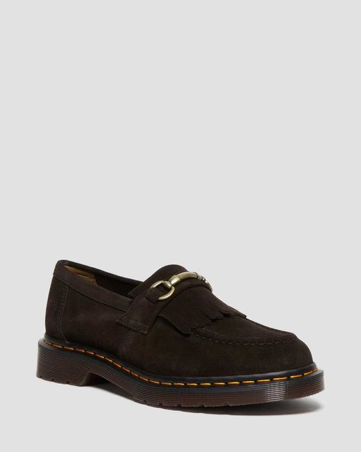 Dr. Martens Adrian Suede Snaffle Loafers in