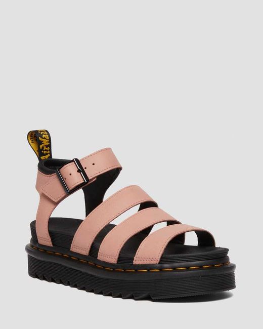 Dr. Martens Blaire Pisa Leather Strap Sandals in