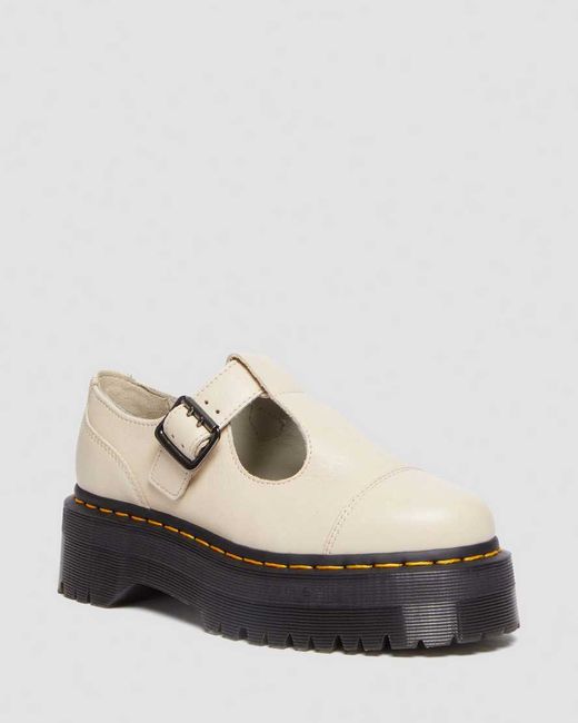 Dr. Martens Bethan Pisa Leather Platform Mary Jane Shoes in