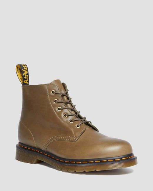 Dr. Martens 101 Unbound Leather Ankle Boots in
