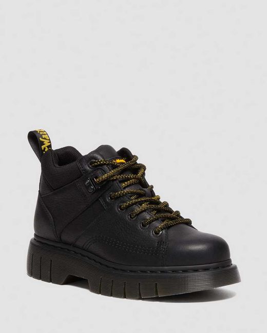 Dr. Martens Woodard Leather Lace Up Ankle Boots in 3