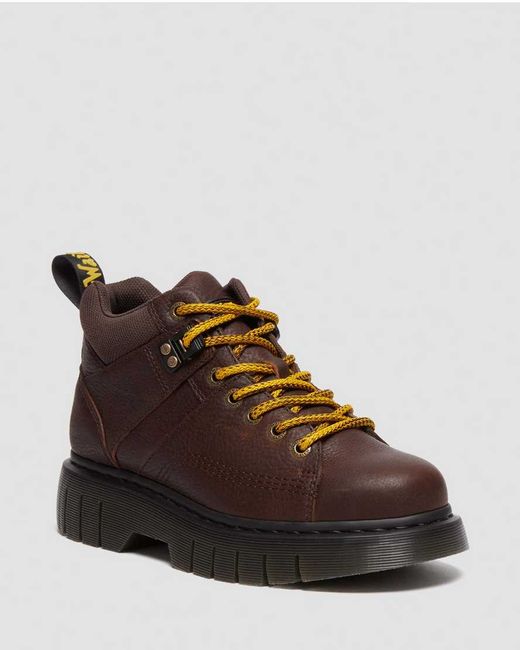Dr. Martens Woodard Leather Lace Up Ankle Boots in 3