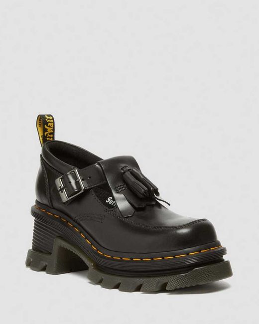 Dr. Martens Corran Atlas Leather Mary Jane Heeled Shoes