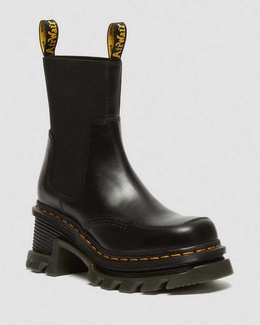 Dr. Martens Corran Chelsea Atlas Leather Heeled Boots