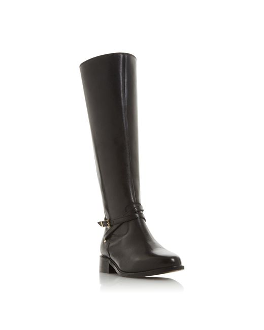 Dune True Double Strap Knee High Boots