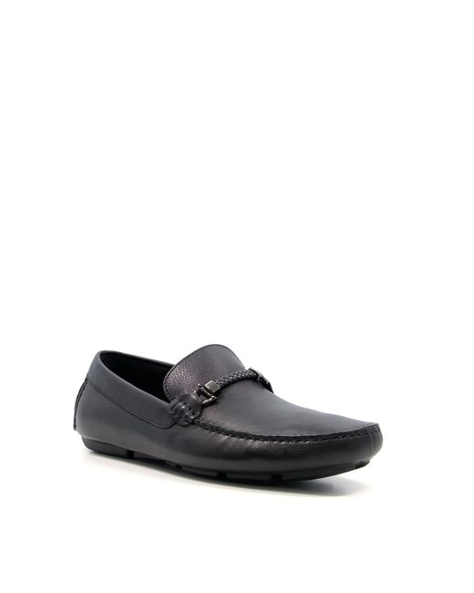 Dune Beacons Driver Moccasins With Woven Trim