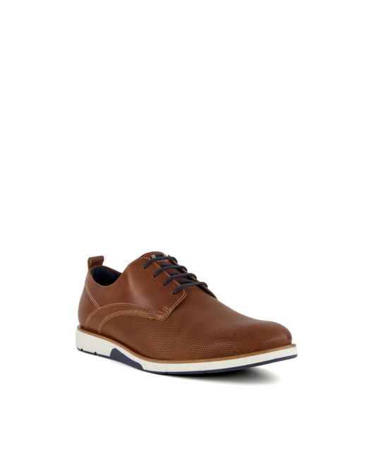 Dune Wf Barnabey Casual Wide Fit Gibson Shoes